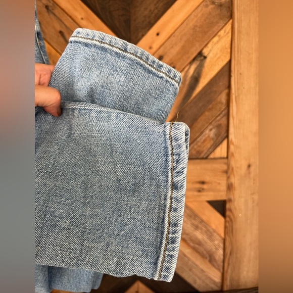 Re/Done Jeans 90s High Rise Ankle Crop Size 27 - Picture 4 of 9